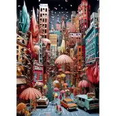 Heye Puzzle STREET CANYON, von Rie Tokimatsu