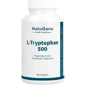 NatuGena GmbH L-Tryptophan 500 Magnesium+B-Vitamine Kapseln