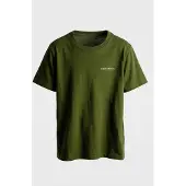 Calvin Klein Jeans T-Shirt Minimal Logo IB0IB02608 Grün Regular Fit