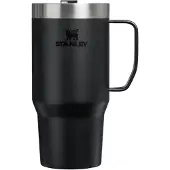 Stanley The Everyday Suburban Mug 2.0 24oz, Black 10-13854-059 Thermobecher mit Deckel, 710 ml