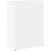 vidaXL Sonnenschirmhalter Weiß 40 x 20 x 55,5 cm Holzwerkstoff