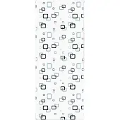 vidaXL Duschrollo 110x240 cm Stoffbreite 106 cm