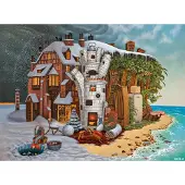 Castorland Puzzle Weihnachten - Art Collection Christmas Eve Madeira 2000 Teile