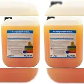 Faba Chemie 2 x 10 L Flüssigwaschmittel Konzentrat orange Universal Color