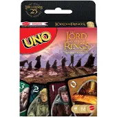 Mattel Games UNO Der Herr der Ringe Kartenspiel für Kinder, Erwachsene und Spieleabende in der Familie, inspiriert von den Filmen, Kartenspiel, Abwurf, 7 Jahr(e), Familienspiel