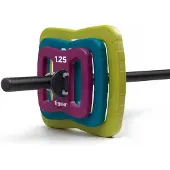 Tiguar Power Gym Butterfly V2 inkl. PolyurethanGewichtsscheiben (6er-Set) Studiogerät für isoliertes Brusttraining, robust & leise
