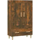 vidaXL Highboard Räuchereiche 70x31x115 cm Holzwerkstoff