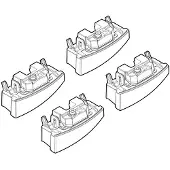 Nordrive Dachträgerfuß N21109 Fahrzeugdach für FIAT PANDA (169)