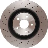 TRW Bremsscheibe DF6242S vorne, belüftet, perforiert, 1 Stück