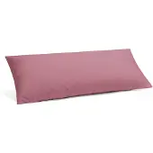 Yumeko Kissenbezug Gewaschene Perkal-Baumwolle 40x80 Rosa - Eco, Bio & Fairtrade