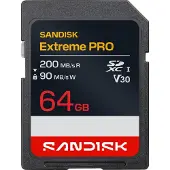 SanDisk SD-Card 64GB Extreme Pro UHS-I