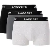 Lacoste Boxershort Herren 5H1300 Silver Chine/Flagstone Bl-M