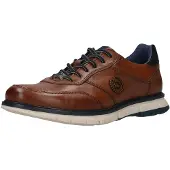 Bugatti Herren Schnürschuhe Cognac