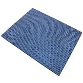 Karat Hygienematte für Barfußzonen UV Beständig Hellblau 120 x 950 cm