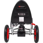 Ramiz Full Ahead Air Pedal-Gokart Für Kinder Ab 3 Jahren, Rot + Sitzverstellung + Aufblasbare Räder + Handbremse