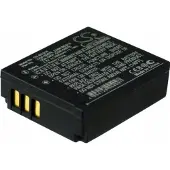 Cameron Sino Akku für Akku für Panasonic Lumix DMC-TZ1, 3,7V 1000mAh