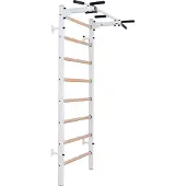 BenchK Sprossenwand 221W mit Klimmzugstange, 67 cm breit, 2,40 m hoch, bis 150 kg