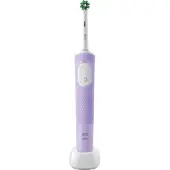 Oral-B Vitality Pro Elektrische wiederaufladbare Zahnbürste, 3 Modi, Drucksensor, 2-Minuten-Timer, 8 Tage Akkulaufzeit, Lila