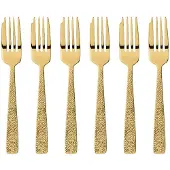 Sambonet Kuchengabeln Siena PVD Gold (6-Teilig)