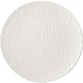 Villeroy & Boch Manufacture Rock Blanc Flacher Teller ohne Kante