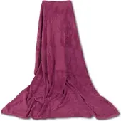 Bestgoodies Mikrofaser Decke Altrose Pflaume 210 x 280 cm