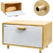 Brunbeste Bambus-Brotkasten
