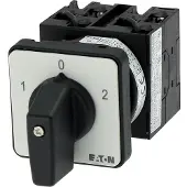 Eaton T0-3-8401/E - Kippschalter - 3P - Kunststoff - Schwarz - Metallisch - IP65 - 48 mm