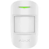 Ajax Funk Bewegungsmelder Innen MotionProtect Plus mit Mikrowellen Sensor & Tierimmun Weiss