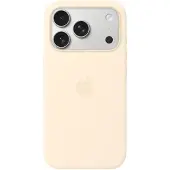 Apple Original iPhone 17 Pro Max Hülle - Silikon - Backcover/Soft Case - Beige