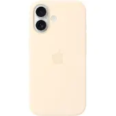 Apple Original iPhone 17 Hülle - Silikon - Backcover/Soft Case - Beige