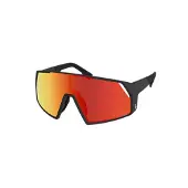 SCOTT Pro Shield Sonnenbrille black AMP red chrome S3
