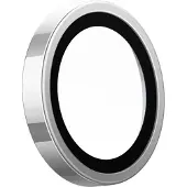Torras LensGuard für iPhone 16 Pro silber