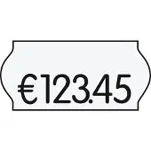 Creenline Preisetiketten weiß ablösbar 22,0 x 12,0 mm, 36 Rollen