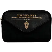 Harry Potter - Hogwartsschild-Schreibmäppchen, Nylon, PolyurethanCD2068 (Einheitsgröße) (Schwarz)