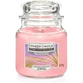 Yankee candle Duftkerze Mittleres Glas Pink Island Sunset 340 g, rosa GLO660209869