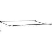 vidaXL Elektrisches Markisenrahmen Anthrazit 4 x 2 m Aluminium