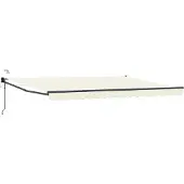 vidaXL Elektrische Ausziehbare Markise Creme 4,5 x 3 m 3419817