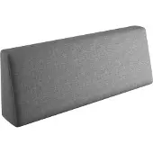 Sunnypillow Palettenkissen mit abnehmbarem Bezug Rückenkissen 120x40x20/10cm Grau