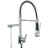 OEM Einziehbarer Küchenarmatur, 360° drehbar, Einhandbedienung, Chrom HG/li/ul/div