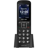Maxcom Comfort MM34D 4G, Balken, Single SIM, 6,1 cm (2.4"), Bluetooth, 1000 mAh, Schwarz