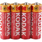 Kodak Heavy Duty Zink-Bleistift-Batterie R6 AA4-Schrumpf