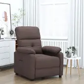 vidaXL Design Möbel Relaxsessel Dunkelbraun Stoff - 2024 Neu