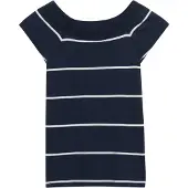 Superdry Athletic Off Shoulder Pattern Kurzarm-oberteil
