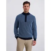 Pierre Cardin Troyer "Strick Troyer RV" Strukturmuster in Bicolour
