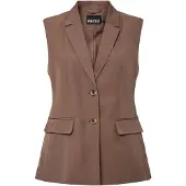 Pieces Pcblossom Weste | Braun | M
