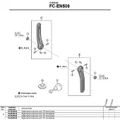 Shimano Rechte Kurbel FC-EN500
