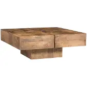 Woodkings Couchtisch Amberley Mango 80x80 cm