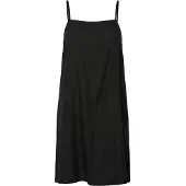 Pieces Pcpia Leinenmix Träger Midikleid | Schwarz | S