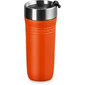 Le Creuset On The Go 41067190900001 Thermobecher ofenrot, 0,35 L