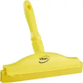 Vikan Hygiene 7711-6 Hygiene-Handabzieher gelb, 25 cm, fester Hals, Farbkassette